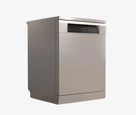 Silver Dishwasher Freestanding