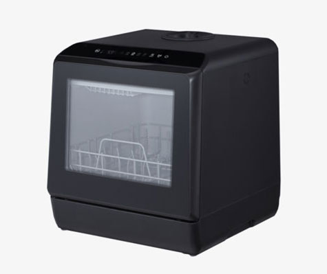 Black Countertop Dishwasher